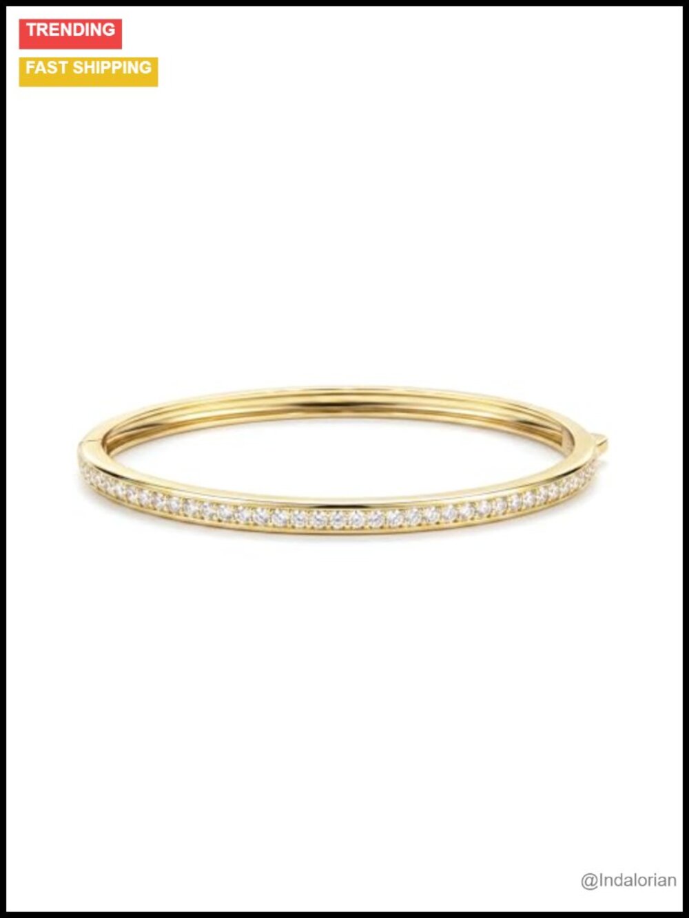 14k Gold Filled Bangle Bracelets for Women, Chunky Hinged Non Tarnish Jewelry,